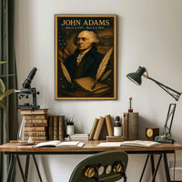 John Adams Vintage President Poster Print PosterGoat
