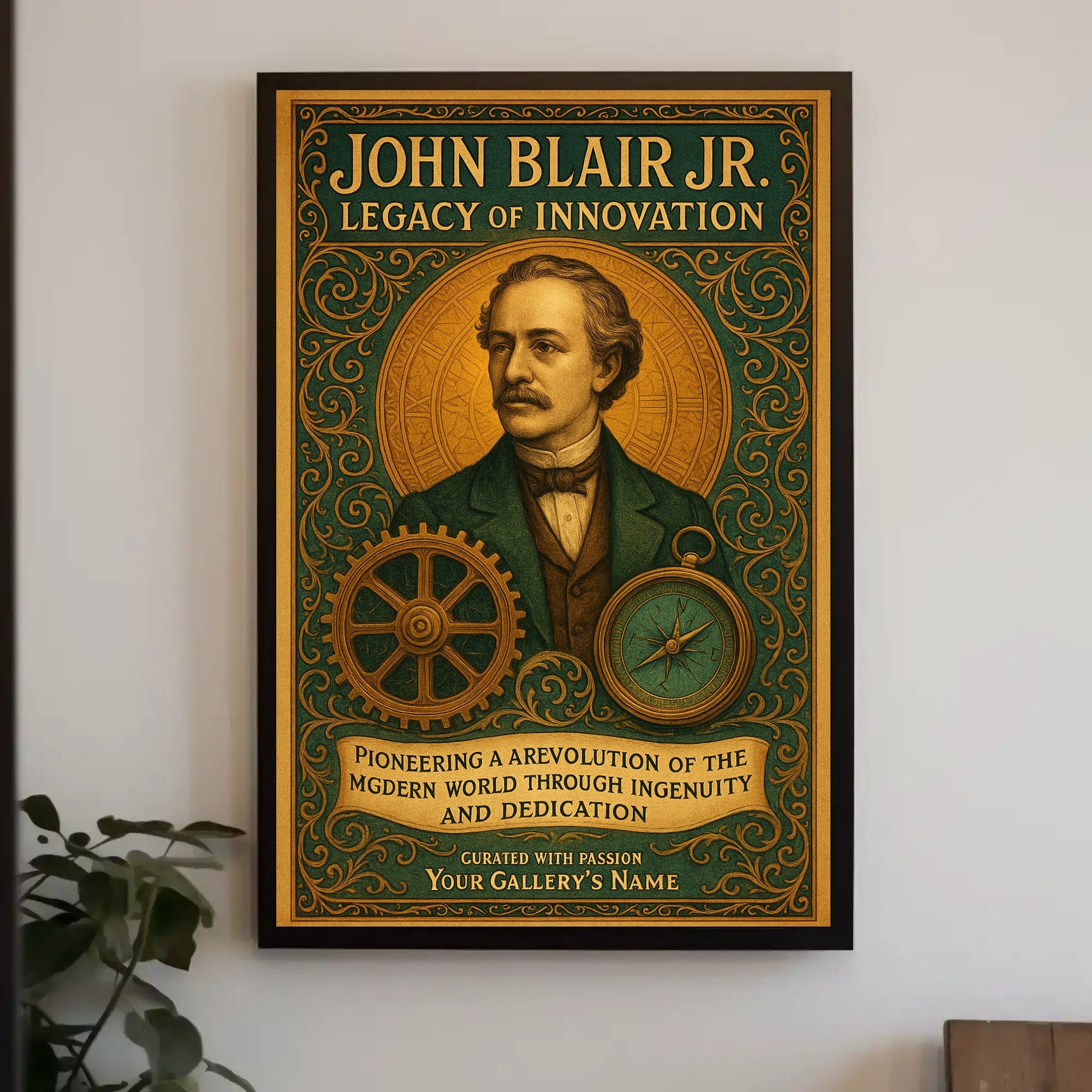 John Blair Jr. Legacy of Innovation Poster PosterGoat