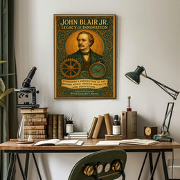 John Blair Jr. Legacy of Innovation Poster PosterGoat