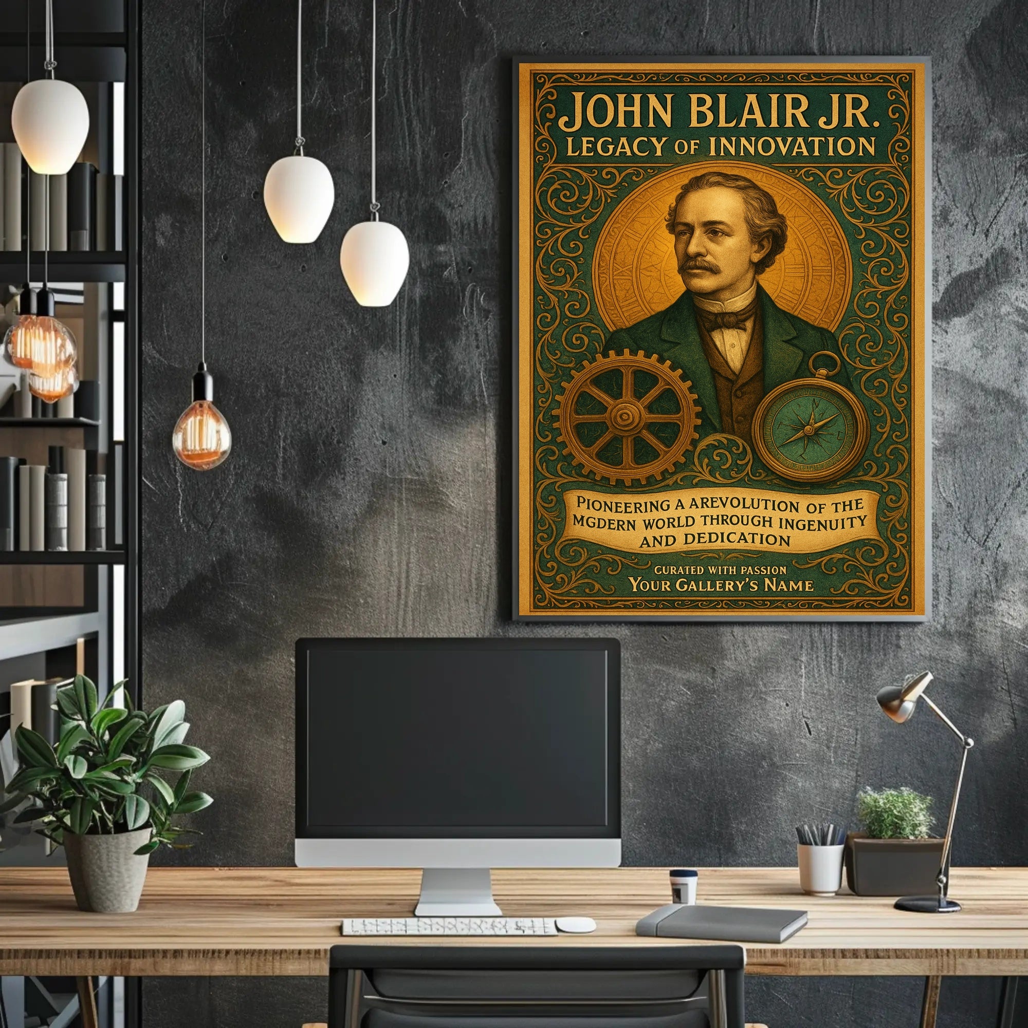 John Blair Jr. Legacy of Innovation Poster PosterGoat