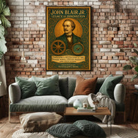 John Blair Jr. Legacy of Innovation Poster PosterGoat