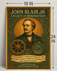 John Blair Jr. Legacy of Innovation Poster PosterGoat
