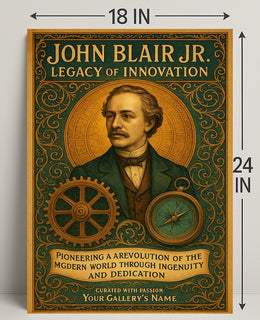John Blair Jr. Legacy of Innovation Poster PosterGoat