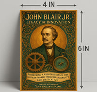 John Blair Jr. Legacy of Innovation Poster PosterGoat