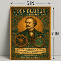 John Blair Jr. Legacy of Innovation Poster PosterGoat