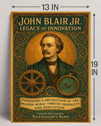 John Blair Jr. Legacy of Innovation Poster PosterGoat