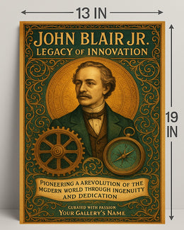 John Blair Jr. Legacy of Innovation Poster PosterGoat