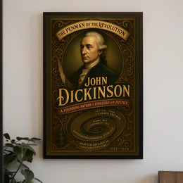 John Dickinson The Penman of the Revolution Poster PosterGoat