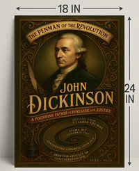 John Dickinson The Penman of the Revolution Poster PosterGoat