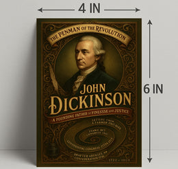 John Dickinson The Penman of the Revolution Poster PosterGoat