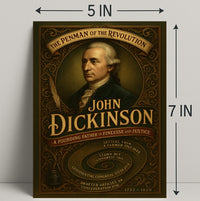 John Dickinson The Penman of the Revolution Poster PosterGoat
