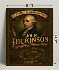 John Dickinson The Penman of the Revolution Poster PosterGoat