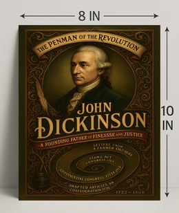 John Dickinson The Penman of the Revolution Poster PosterGoat