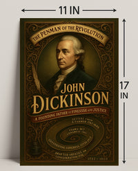 John Dickinson The Penman of the Revolution Poster PosterGoat