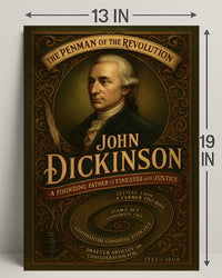 John Dickinson The Penman of the Revolution Poster PosterGoat