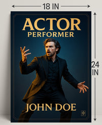 John Doe Actor Performer Wall Art Print PosterGoat
