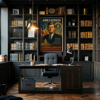 John F. Kennedy 35th President Poster PosterGoat