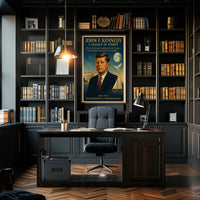 John F. Kennedy A Legacy of Vision Poster PosterGoat