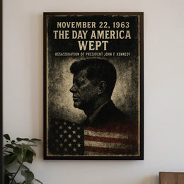 John F. Kennedy Assassination Poster PosterGoat