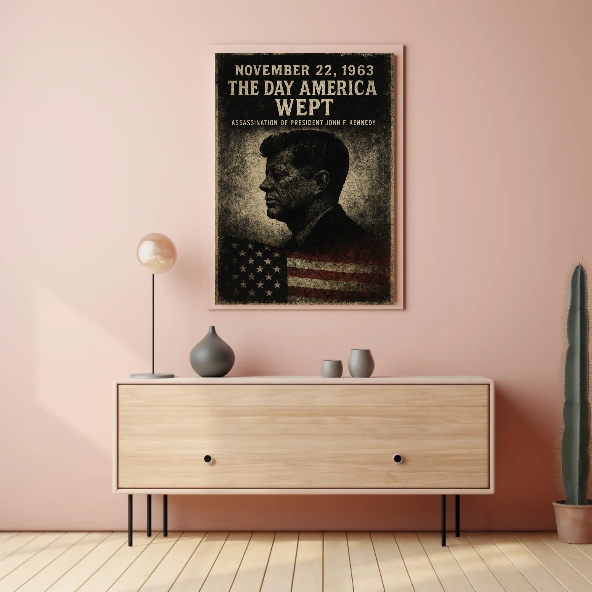 John F. Kennedy Assassination Poster PosterGoat