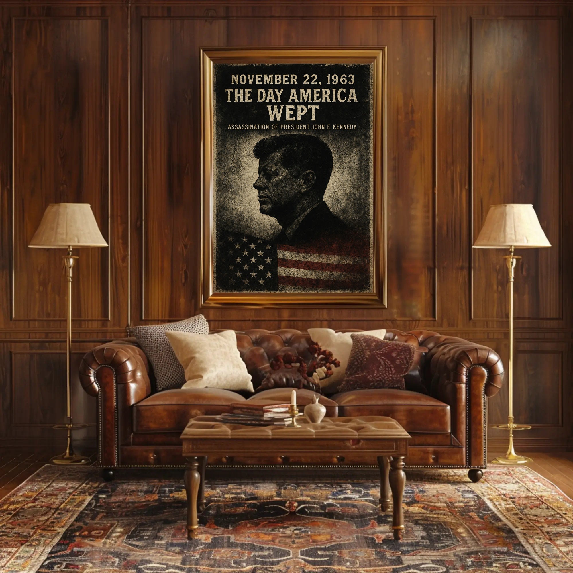 John F. Kennedy Assassination Poster PosterGoat