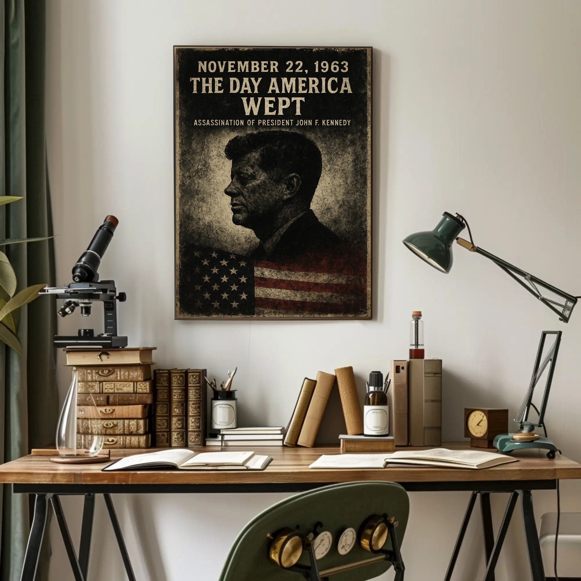 John F. Kennedy Assassination Poster PosterGoat