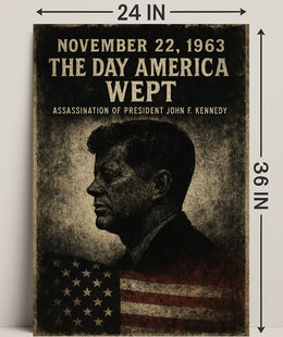 John F. Kennedy Assassination Poster PosterGoat