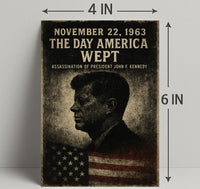 John F. Kennedy Assassination Poster PosterGoat