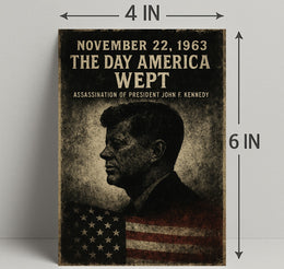 John F. Kennedy Assassination Poster PosterGoat