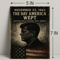 John F. Kennedy Assassination Poster PosterGoat