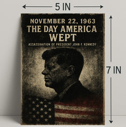 John F. Kennedy Assassination Poster PosterGoat