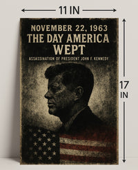 John F. Kennedy Assassination Poster PosterGoat