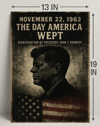 John F. Kennedy Assassination Poster PosterGoat