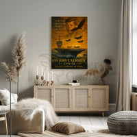 John F. Kennedy Tribute Historical or Presidential Poster PosterGoat