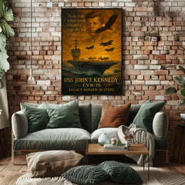 John F. Kennedy Tribute Historical or Presidential Poster PosterGoat