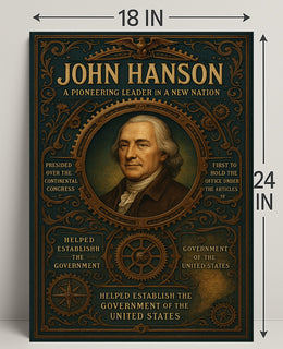 John Hanson A Pioneering Leader Poster PosterGoat