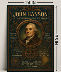 John Hanson A Pioneering Leader Poster PosterGoat