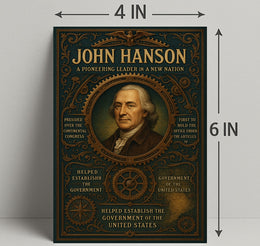 John Hanson A Pioneering Leader Poster PosterGoat
