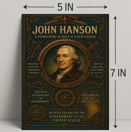 John Hanson A Pioneering Leader Poster PosterGoat