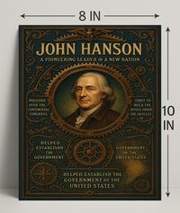 John Hanson A Pioneering Leader Poster PosterGoat