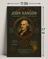 John Hanson A Pioneering Leader Poster PosterGoat