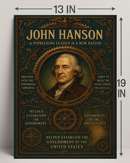 John Hanson A Pioneering Leader Poster PosterGoat