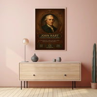 John Hart Founding Father of New Jersey Poster PosterGoat