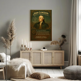 John Langdon Architect of American Politics Poster PosterGoat