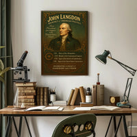 John Langdon Architect of American Politics Poster PosterGoat