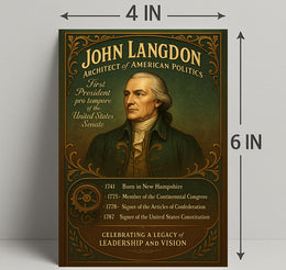 John Langdon Architect of American Politics Poster PosterGoat
