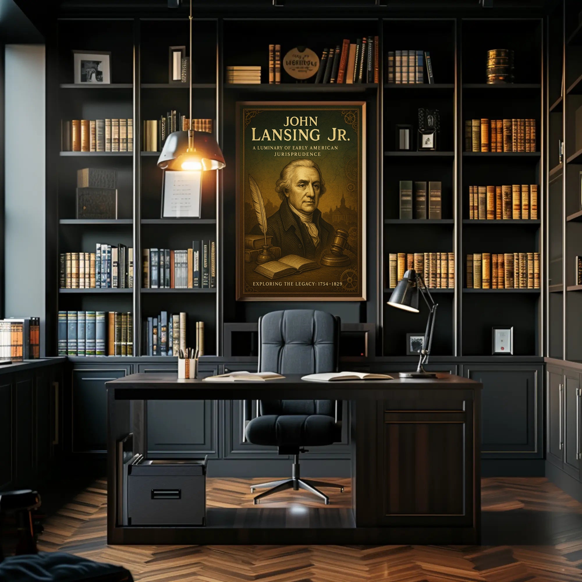 John Lansing Jr. A Luminary of Early American Jurisprudence Poster PosterGoat