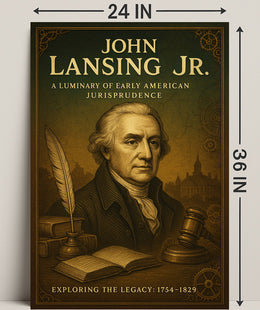 John Lansing Jr. A Luminary of Early American Jurisprudence Poster PosterGoat