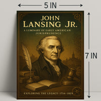 John Lansing Jr. A Luminary of Early American Jurisprudence Poster PosterGoat