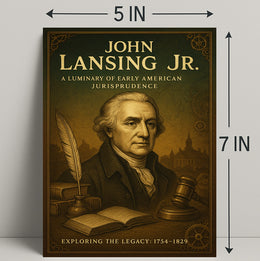 John Lansing Jr. A Luminary of Early American Jurisprudence Poster PosterGoat